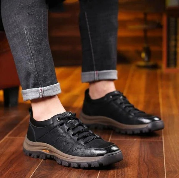 Leather shoes