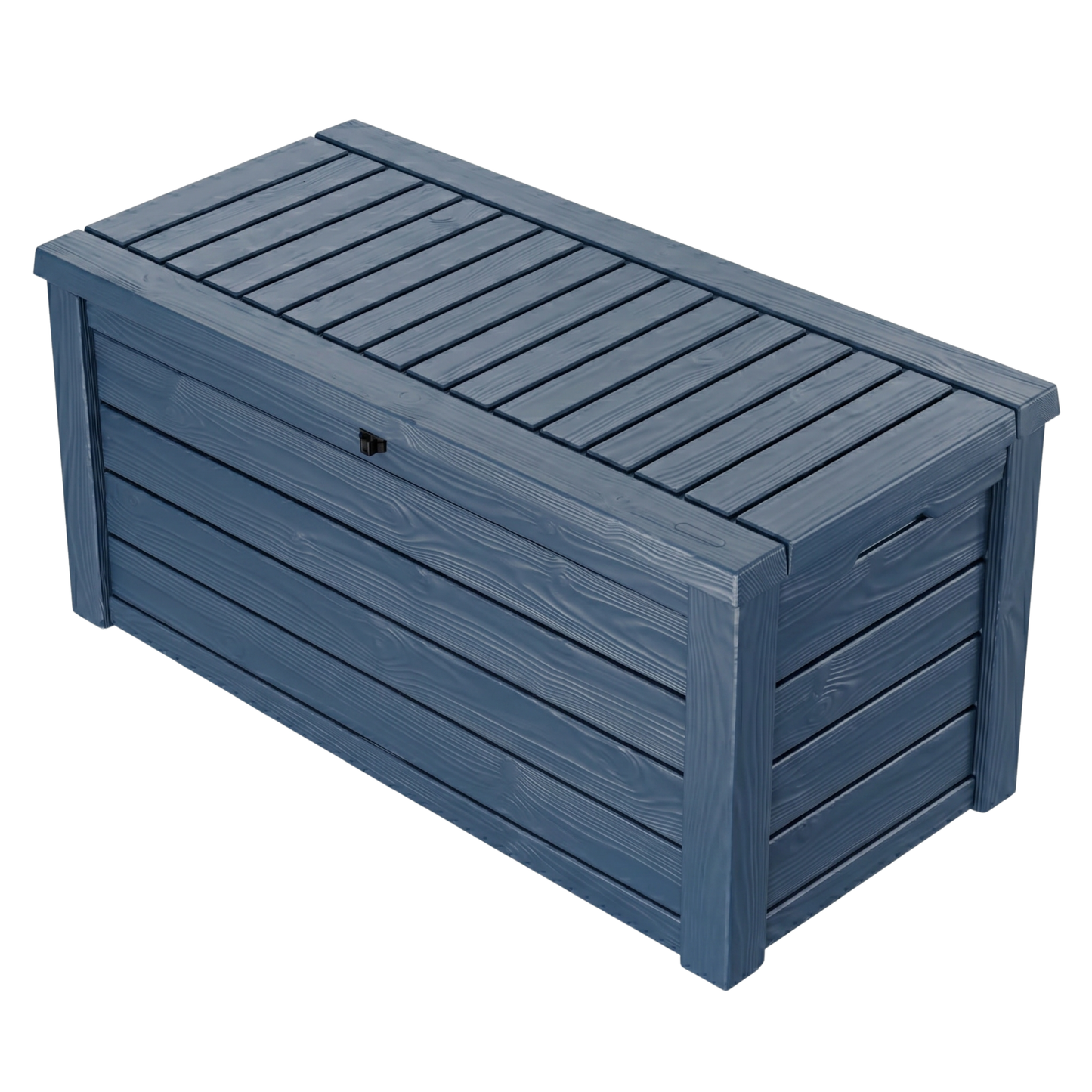 150 Gallon Resin Deck Storage Box Blue