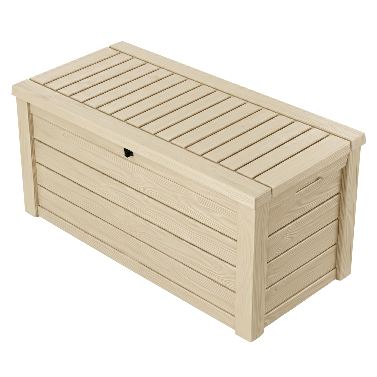 150 Gallon Resin Deck Storage Box Cream