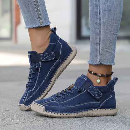 Blue orthopedic sneaker