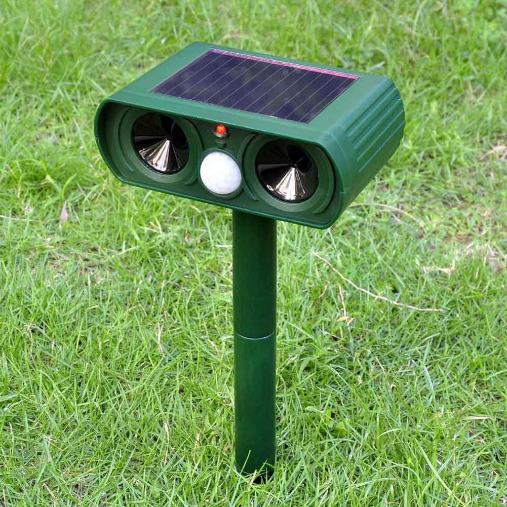 Solar Ultrasonic Animal Repeller