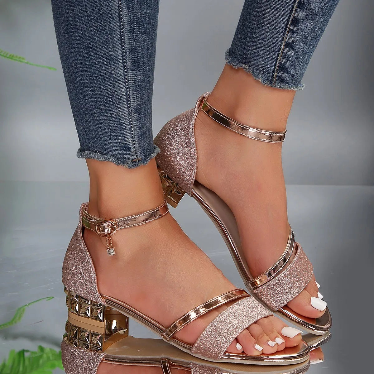 Orthopedic Flat Sandals detail