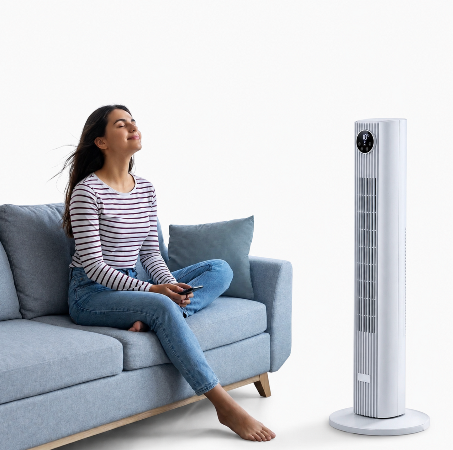 Portable Tower Air Cooler Fan