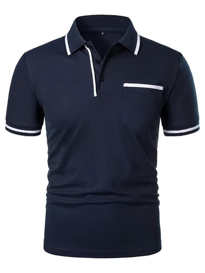 Polo shirt worn