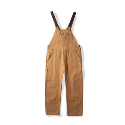 Women's Canvas Bib Overalls - Lifestyle 1