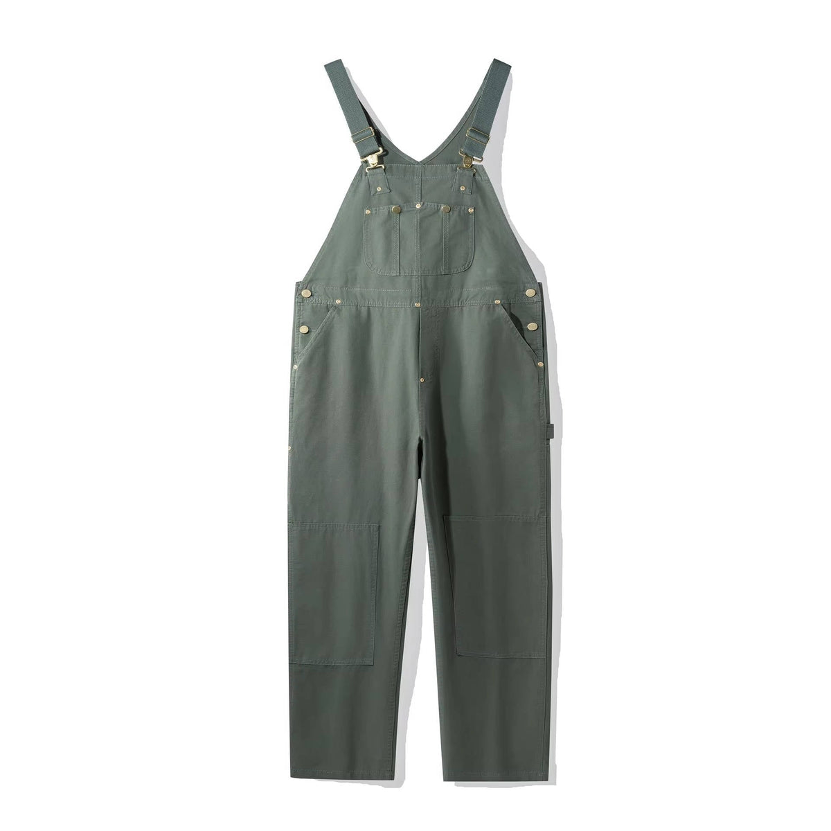 Women's Canvas Bib Overalls - Detail