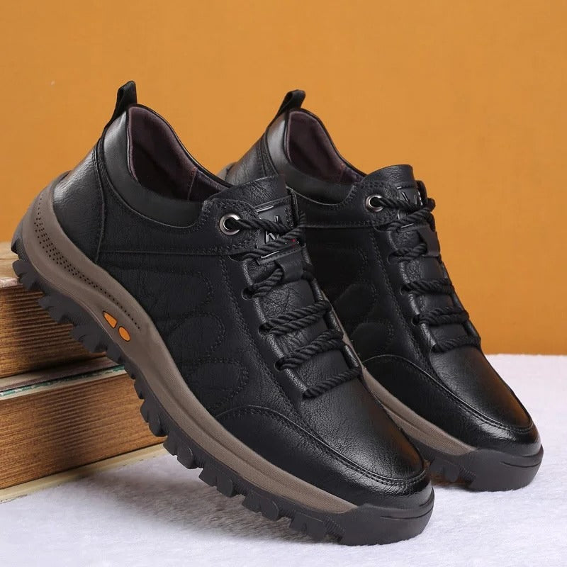 Leather shoes