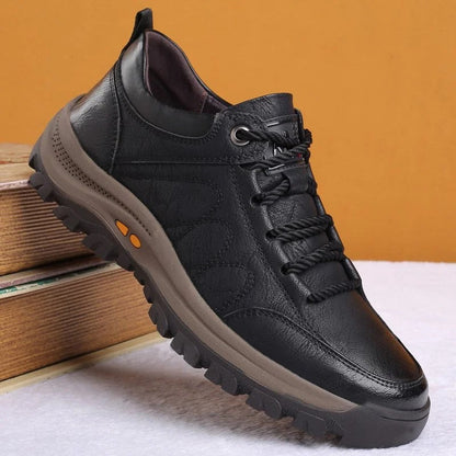 Leather shoes