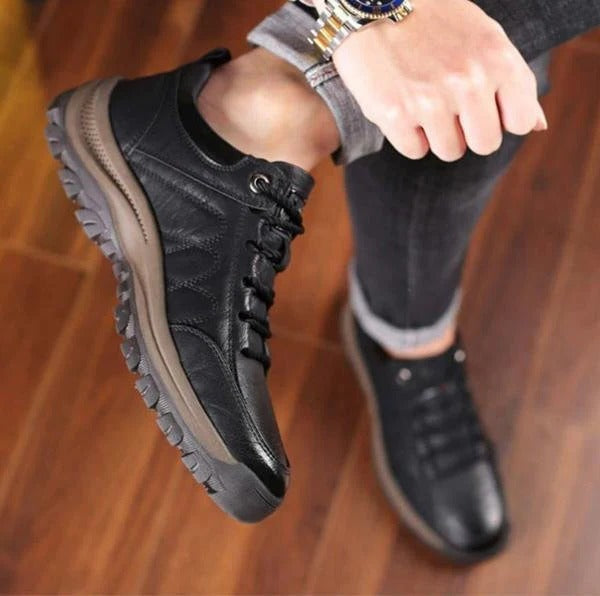 Leather shoes