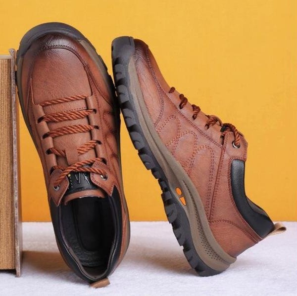 Leather shoes