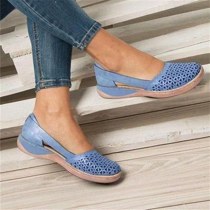 Flats blue