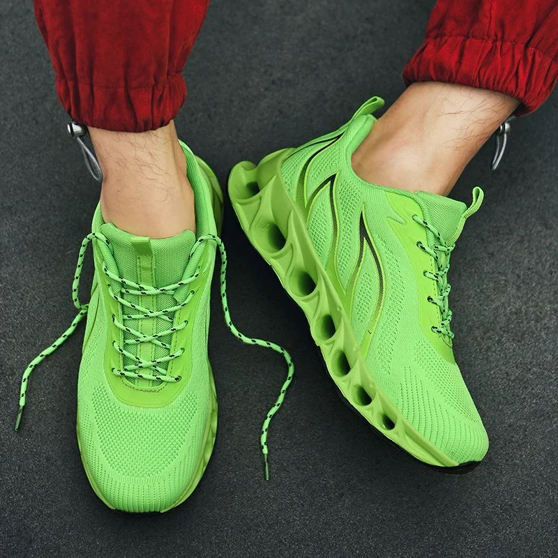 Walking shoes green