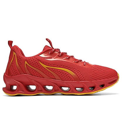 Walking shoes red