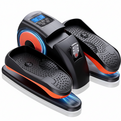 Under Desk Elliptical Machine Orange