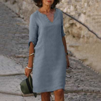 Midi dress - Gray